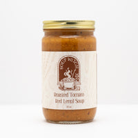 Roasted Tomato Red Lentil Soup