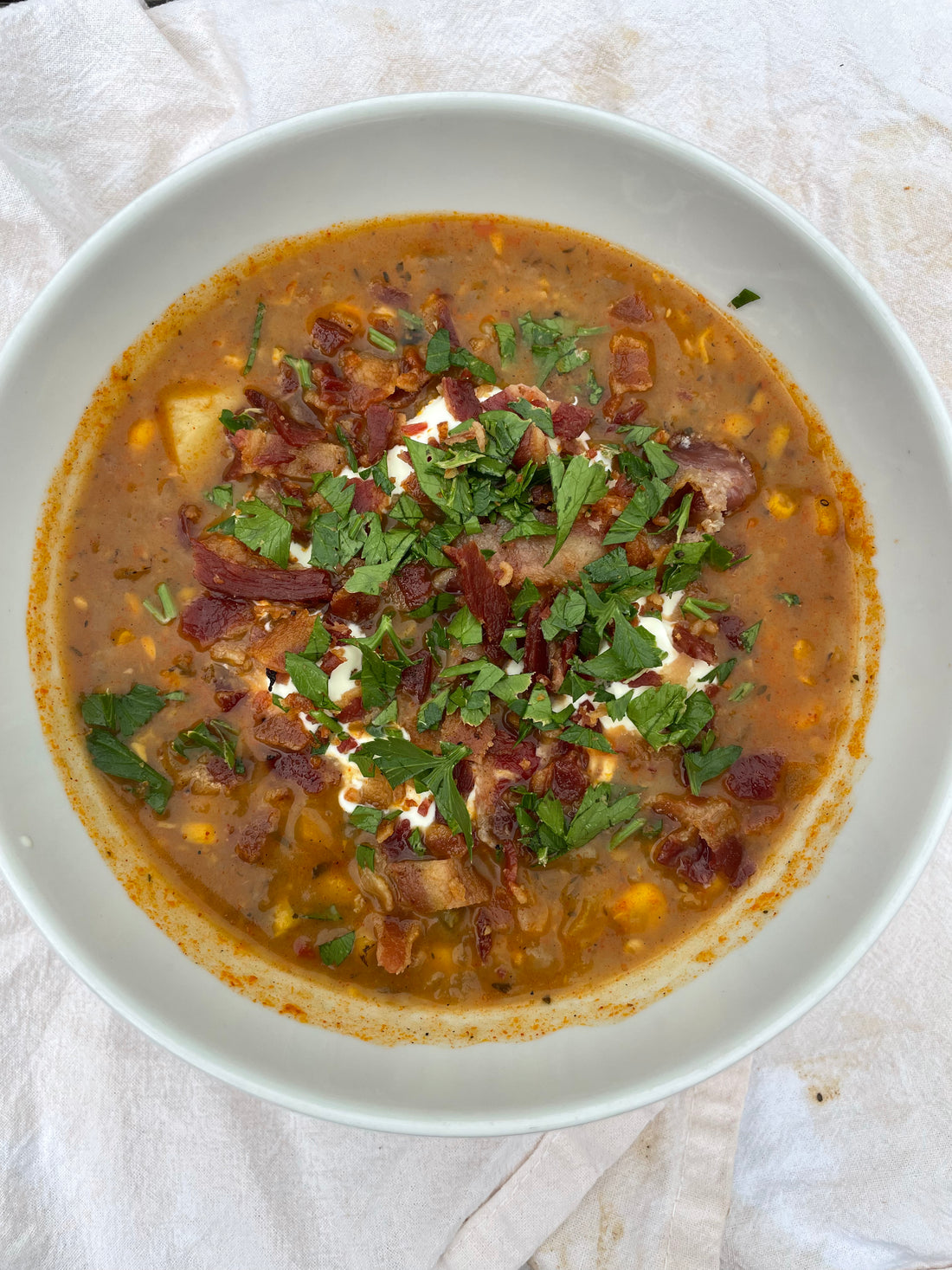 Smoky Corn Chowder