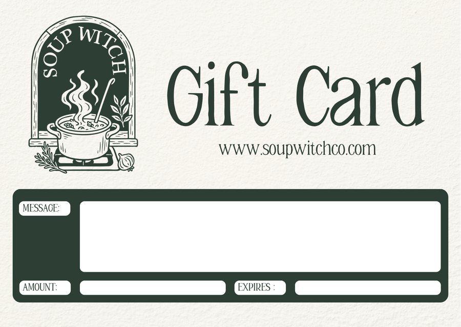 Soup Witch Gift Card
